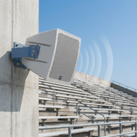 Thinuna MHS-15.2T III Sistem Suara Stadion Luar Ruangan Tahan Cuaca Jangkauan Jauh Speaker Horn Koaksial 15-inci Profesional