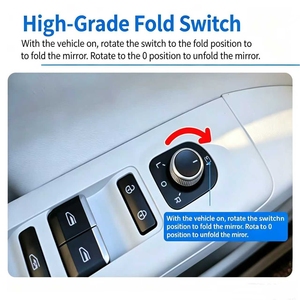 Kit Spion Lipat Hitam Berkualitas Tinggi Geely EX2 Baru dengan Motor Elektrik, 100% Sesuai, Garansi 18 Bulan - Langsung dari Pabrik - Product Image 6