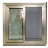 Ventana de Aleación de Aluminio Optima, Vidrio Templado de Alta Resistencia, Revestimiento en Polvo, Resistente a la Oxidación, para Uso en Cocinas Exteriores