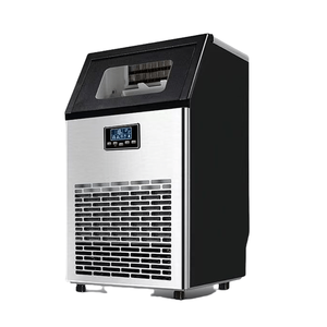 <b>Ice</b> Maker 65kg Automatic <b>Home</b> Commercial <b>Ice</b> Cube Block Making <b>Machine</b> <b>Ice</b> Maker <b>Machine</b> for Business Sale Food Beverage - Product Image 1