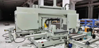 Mesin Pemotong, Penanda, dan Pembor Balok CNC 3D dengan Kontrol PLC, Spindle Utama BT40, Peralatan Pemotong Balok CNC