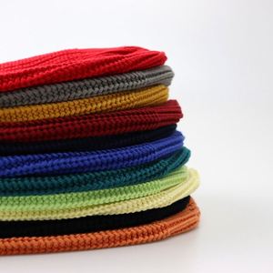Custom Logo Wool Fisherman Beanies Short Knit Watch <b>Cap</b> Cuffed Trawler Hats for <b>Men</b> - Product Image 3