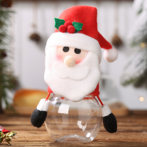 Wholesale Cute Kids Plastic <strong>Christmas</strong> Candy Jar Santa <strong>Christmas</strong> Candy Bottle Sweet <strong>Christmas</strong> Candy <strong>Box</strong> <strong>for</strong> Decoration - Product Image 6