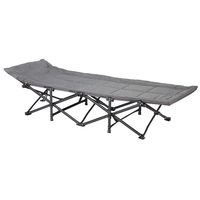 Lit pliant de camping léger et portable de haute qualité, personnalisable en gros, pour extérieur, plage, jardin, randonnée, lit de repos