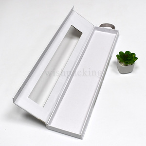 Boîtes d'emballage en papier personnalisées avec fermeture magnétique pour faux cils perruque avec poignée en ruban - Product Image 3