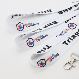 Custom Printed <b>Lanyards</b> Medical Safety Training Event Neck <b>Lanyard</b> Medisafe Consulting Safety Campaign <b>Lanyard</b> - Product Image 4