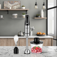 Mixeur plongeant portable rechargeable Sokany 5 en 1, puissant mixeur électrique à immersion, utilisation domestique