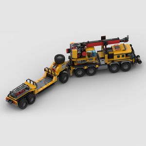 Camion <span class=keywords><strong>grue</strong></span> lourd télécommandé RC, véhicule d'ingénierie télécommandé, blocs <span class=keywords><strong>de</strong></span> construction DIY, jouet pour enfants et adultes, jeu <span class=keywords><strong>de</strong></span> construction - Product Image 1