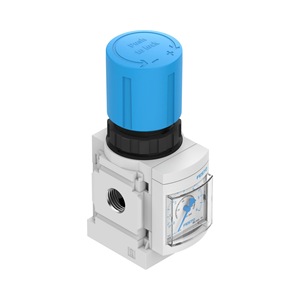 Vanne de réduction de pression Festo MS4-LR-1/8-D6-D7-A8-WR, raccord 1/4 po, pour gaz - Product Image 1