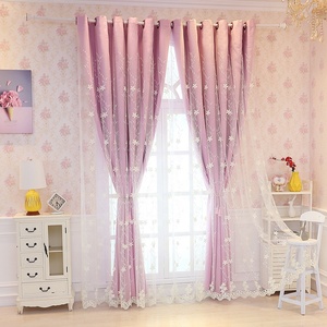 <span class=keywords><strong>Rideaux</strong></span> occultants roses <span class=keywords><strong>pour</strong></span> filles, <span class=keywords><strong>rideaux</strong></span> à <span class=keywords><strong>double</strong></span> couche, draperies <span class=keywords><strong>pour</strong></span> enfants, <span class=keywords><strong>rideaux</strong></span> en voile brodés de fleurs <span class=keywords><strong>pour</strong></span> la chambre des filles - Product Image 1