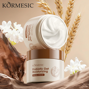 KORMESIC - Crema Facial Hidratante Prebiótica de Avena de 50 g, Blanqueadora, Antienvejecimiento, Iluminadora, Crema Coreana Orgánica de Marca Privada al por Mayor - Product Image 1