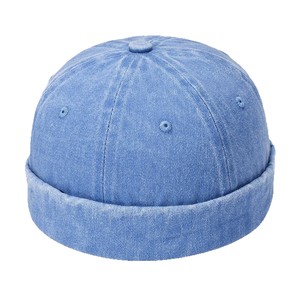 Casquette Docker en coton <span class=keywords><strong>d</strong></span>élavé vintage, sans visière, style baseball, unisexe, réglable, rétro, casquette de type 'landlord', casquette hip-hop, casquette 'skullcap', casquette '<span class=keywords><strong>melon</strong></span>' pour hommes - Product Image 5