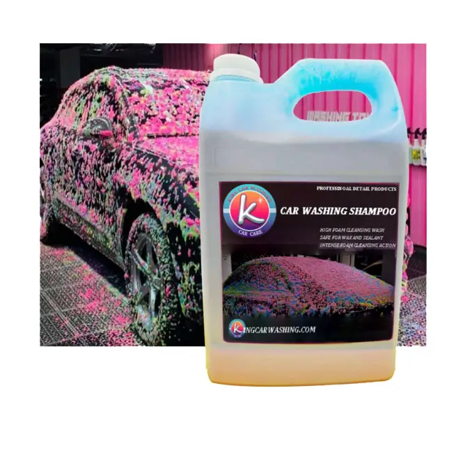 KC01 Sabonete para lavagem de carros, canhão de espuma de neve, pistola de espuma, lavadora de pressão | Limpador líquido auto poderoso sem manchas