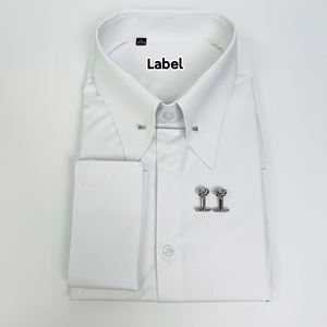 <span class=keywords><strong>Chemise</strong></span> de <span class=keywords><strong>smoking</strong></span> de luxe sur mesure pour <span class=keywords><strong>homme</strong></span>, coupe ajustée, en coton blanc, avec col pointu, boutons de manchette et barrette de col, idéale pour les occasions formelles et les affaires. - Product Image 1