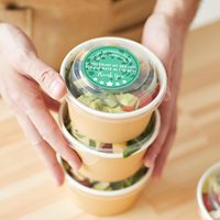 Etiquetas Adhesivas Personalizadas a Prueba de Agua para Jugos de Frutas, Bebidas, Supermercados, Promoción de Comestibles, Exposiciones, Papel Sintético
