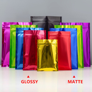 Bolsa de Embalaje de Té de Aluminio Colorida con Cierre Ziplock, Bolsa Sellada para Muestras, Bolsa Divisoria, En Stock, Impresión de LOGO por Lotes - Product Image 2
