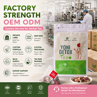 Thé détoxifiant C92 Yoni pour femmes, thé aux herbes pour l'équilibre quotidien, marque privée, OEM, ODM, emballage personnalisé, vente en gros, fournisseur d'usine