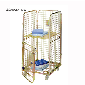 Cages transparentes pour l'industrie du linge durables à quatre côtés portables faciles d'accès et emboîtables - Product Image 2