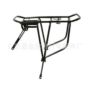 Merida Steel <b>Bicycle</b> Rack Mountain Bike Rear Rack Disc <b>Brake</b> V <b>Brake</b> Compatible Durable Cargo Carrier For Outdoor Riding - Product Image 4