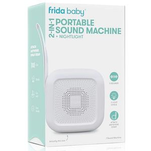 Máquina de Sonido Portátil Frida Baby 2 en 1, Luz Nocturna con Ruido Blanco, Dispositivo Relajante para Bebés con Batería - Product Image 1