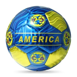 Ballon de Football métallique de haute qualité, ballon de Football personnalisé taille 5