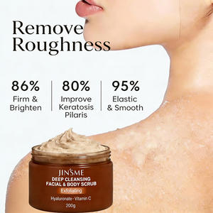 Exfoliante Corporal Hidratante y Limpiador Profundo Personalizado con Extracto de Cáscara de Nuez, Aceite de Árbol de Té y Pantenol para Piel Normal - Product Image 3