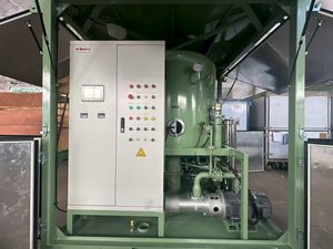 เครื่องกรองน้ำมันสุญญากาศประสิทธิภาพสูงแบบสองขั้นตอน รุ่น Dzl-200a - Product Image 4