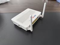 Terminal de réseau optique FTTH HS8145C5 XPON ONU ONT 1GE+3FE+1POTS+2.4G WiFi Modem fibre optique GPON EPON Firmware anglais