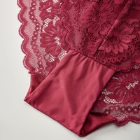 Culottes Grande Taille Femme en Coton Respirant à Séchage Rapide avec Entrejambe Confortable et Dentelle – Grandes Tailles Disponibles
