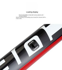 Support de câble de vélo TOOPRE de type C <span class=keywords><strong>cadre</strong></span> en alliage d'aluminium adhésif double face pour <span class=keywords><strong>fixation</strong></span> de tuyau d'huile support de guidage de fil pour - Product Image 4