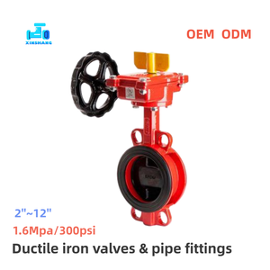 Conexión de Puerta de Agua FM de Alta Calidad 300 PSI, Tipo OS&Y, Ranurada, para Riego, de 2'' a 12'' - Product Image 5