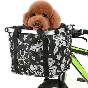 Carico da 10KG sacchetto <span class=keywords><strong>per</strong></span> cestino <span class=keywords><strong>per</strong></span> bicicletta borse <span class=keywords><strong>per</strong></span> bicicletta borsa anteriore <span class=keywords><strong>per</strong></span> bicicletta <span class=keywords><strong>trasportino</strong></span> <span class=keywords><strong>per</strong></span> animali da ciclismo con struttura a tubo anteriore borsa <span class=keywords><strong>per</strong></span> animali - Product Image 1