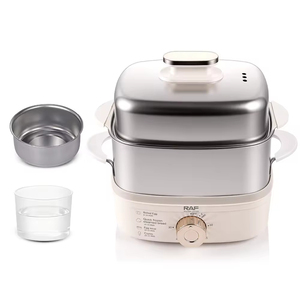 Vaporera Eléctrica para Huevos de 350W con Diseño Vertical de Doble Capa Diseñada para Cocinar Huevos de Forma Eficiente en Casa - Product Image 4