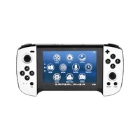Mini consola de juegos X18 Plus, 4,3 ", 8GB con 10000 juegos clásicos de bolsillo, doble balancín 3D portátil
