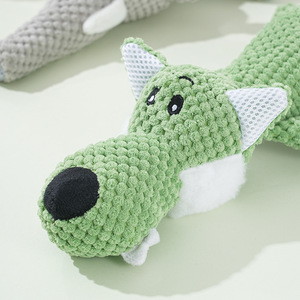 Giocattoli da Masticare per Cani Ecologici a Forma di Animale Cartoon, Resistenti, per la Pulizia dei Denti, Interattivi e Sonori - Product Image 5