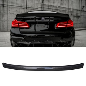 BMW G30 M Tech F90 M5C Carbon Fiber Rear <b>Boot</b> Trunk Lip Spoiler Tail Wing Ducktail Spoiler Kit - Product Image 2
