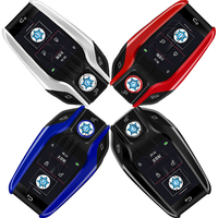 Clé intelligente à écran tactile LCD universelle CF618, adaptée à tous les modèles de véhicules, clé sans clé intelligente pour voiture