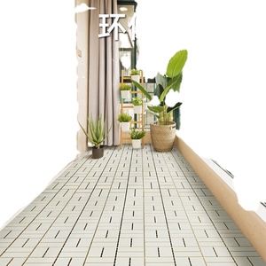 Carreaux de sol à emboîtement en plastique pour balcon extérieur en PP étanche, portables et bon marché, antidérapants - Product Image 6