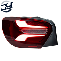 Feux arrière à LED JY 2013-2018 pour Mercedes-Benz Classe A W176 avec lentille transparente, installation Plug & Play, clignotants séquentiels