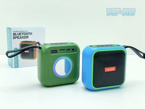 YSF-502 Portable for Blue Tooth <b>Speaker</b> RGB <b>LED</b> Cheap Outdoor Wireless <b>Speaker</b> for Mobile Phone Home Theatre TF USB Function - Product Image 5