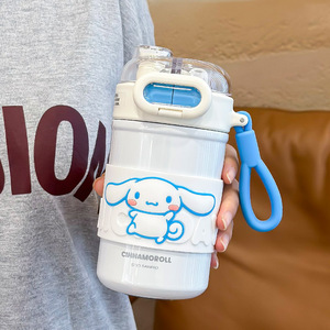 Vaso de acero inoxidable Sanrio My Melody 316L de 500 ml, aislado y portátil, para niños, para viajes. - Product Image 4