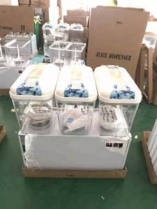 Dispensador de Jugos Fríos Comercial/Exprimidor de Bebidas Frías/Dispensador de Bebidas de 3 Tanques - Product Image 3