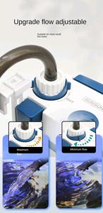 SUNSUN 새로운 교수형 상자 박테리아 스폰지 수족관 다기능 섬프 거북이 어항 필터 도매 - Product Image 5