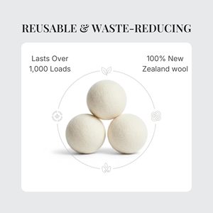 Bolas de Lana para Secadora con Logotipo Personalizado, Suavizante Natural de Telas, Reduce las Arrugas de la Ropa, Secado Rápido, Ecológico - Product Image 5