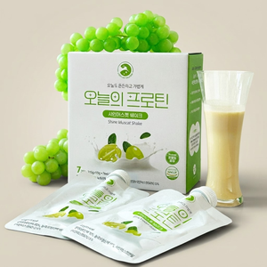 Korean Shine Muscat <b>Protein</b> Shake Powder with WPI High <b>Protein</b> Healthy Meal Replacement Breakfast Drink - Product Image 1