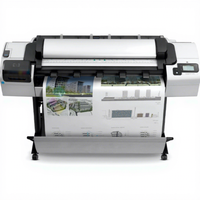 Plotter B0 tamaño 44 ''reacondicionado más rentable para HP T2300 con función de escaneo CAD reacondicionado máquina de inyección de tinta usada