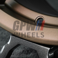 Rines de Aleación Forjados Personalizados GPW de 16-24 Pulgadas para Automóviles, 5x112 5x114.3 5x120, Aptos para BMW, Benz, Audi, Cadillac, Toyota