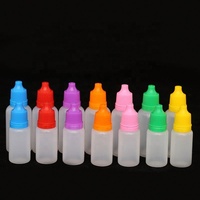 Envases Vacíos de Plástico de 3 ml, 5 ml, 10 ml, 15 ml, 20 ml, 30 ml, 50 ml, Botellas con Gotero para Aceites Esenciales, Recargables, para Hacer Manualidades, Botellas Pequeñas con Gotero para Líquidos