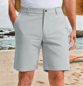 Pantalones Cortos de Verano para Hombre, Casuales, de Moda, de Color Sólido, Versátiles, Holgados, Rectos, de Golf, con Múltiples Bolsillos, Ligeros, de Alta Calidad, para Exteriores - Product Image 2