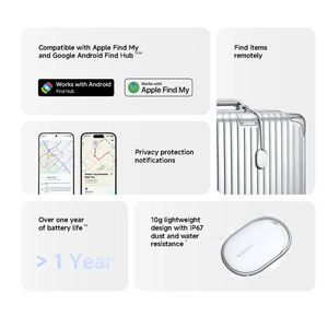 Xiaomi Tag Android para Rastreador GPS - Resistente al Agua IP67, 390+ Días de Duración de Batería, Rastreo en Tiempo Real, Localizador de Llaves, Control por Aplicación, Plástico - Product Image 2